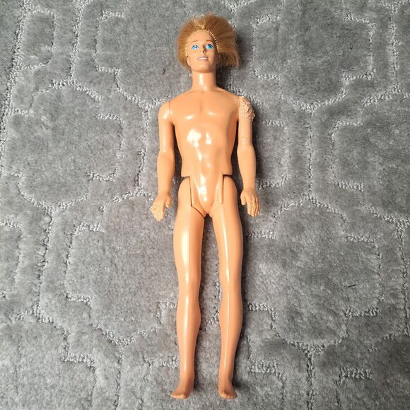 BARBIE KEN DOLL BEAUTY AND THE BEAST MATTEL DOLL ONLY DAMAGED REPLACEMENT PARTS - Picture 1 of 11